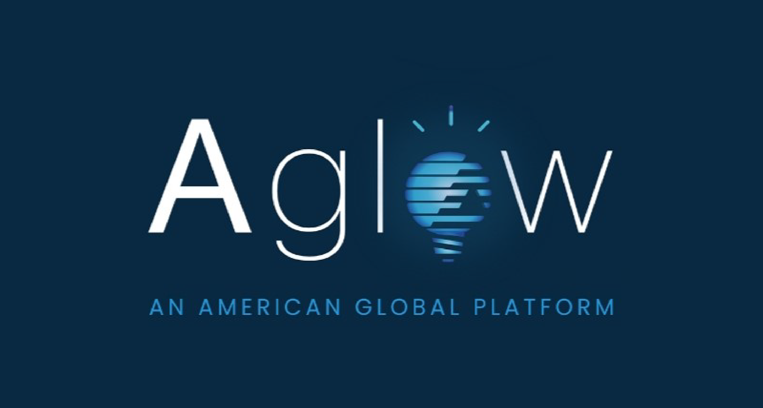 Aglow logo, American global platform.