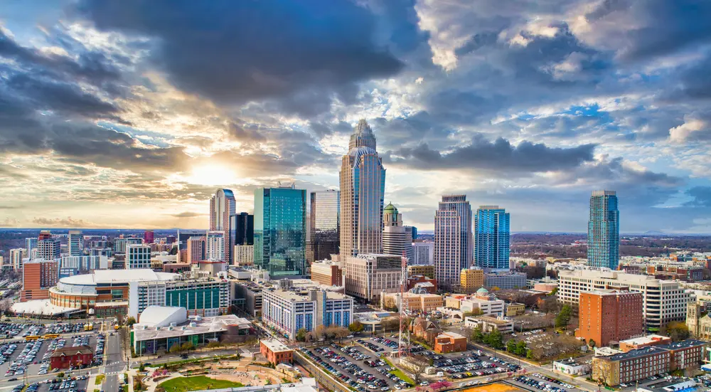 skyline photo of charlotte north carolina