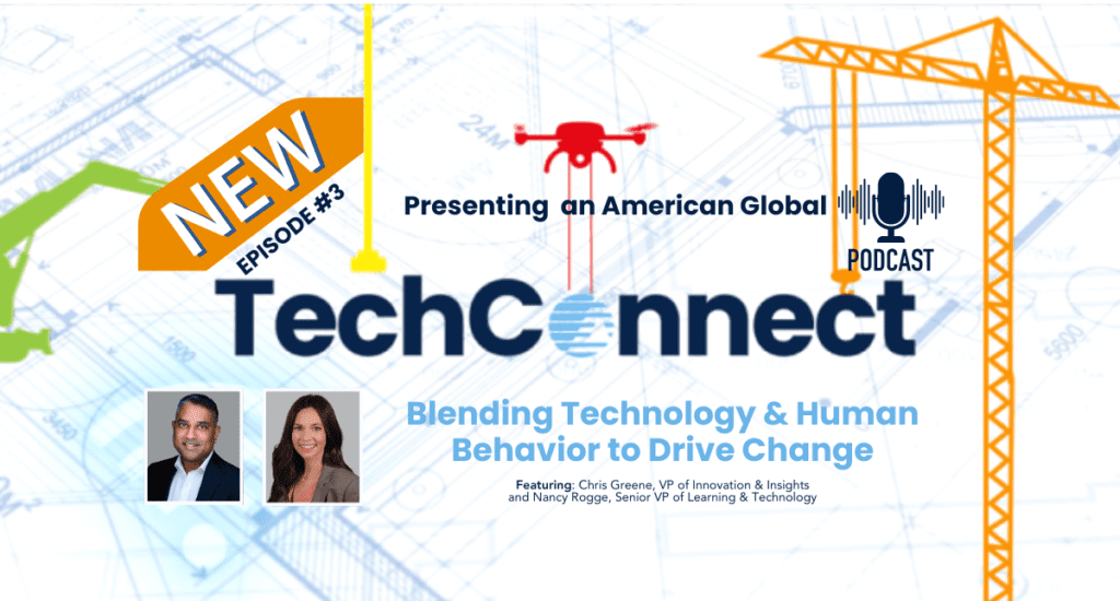 TechConnect podcast episode advertisement with speakers.