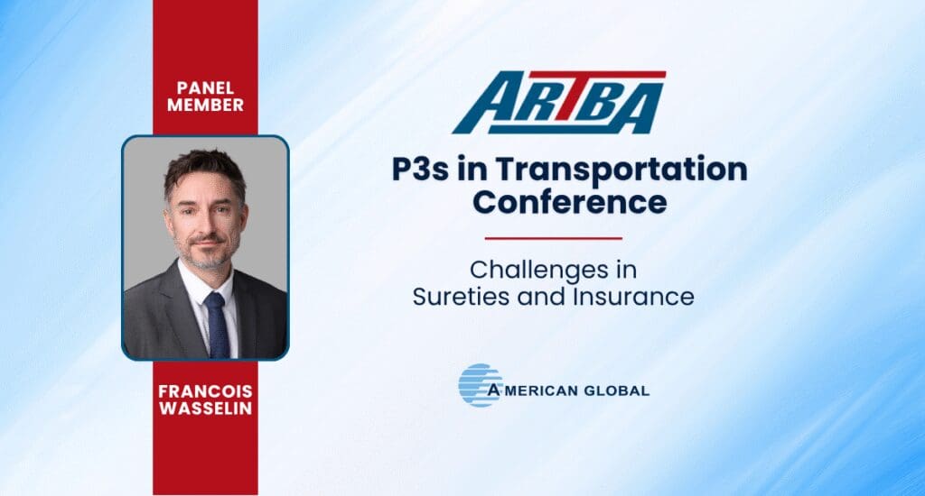 ARTBA conference panel on sureties and insurance.