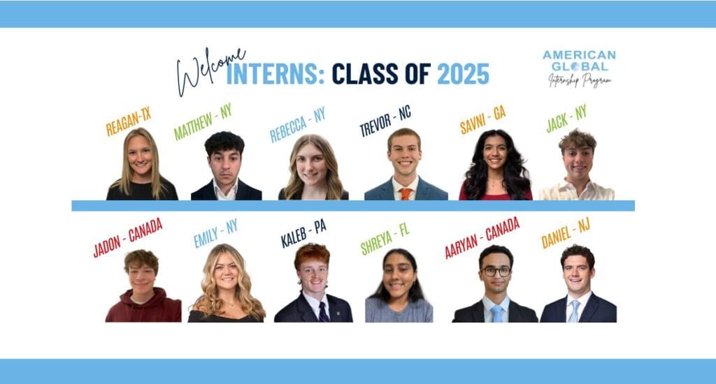 Interns group photo, Class of 2025.