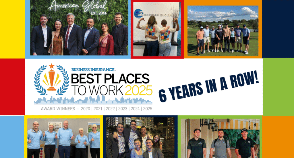 Photos of American Global employees and the best places to work logo