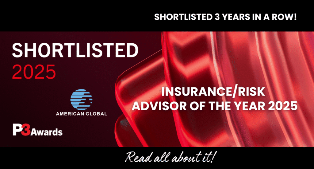 Shortlisted 2025 Insurance/Risk Advisor Award Announcement.
