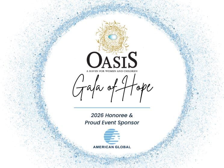 Gala of Hope event announcement with sponsor.