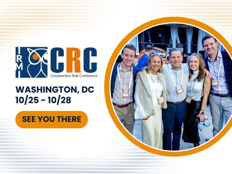 Group at Construction Risk Conference event.