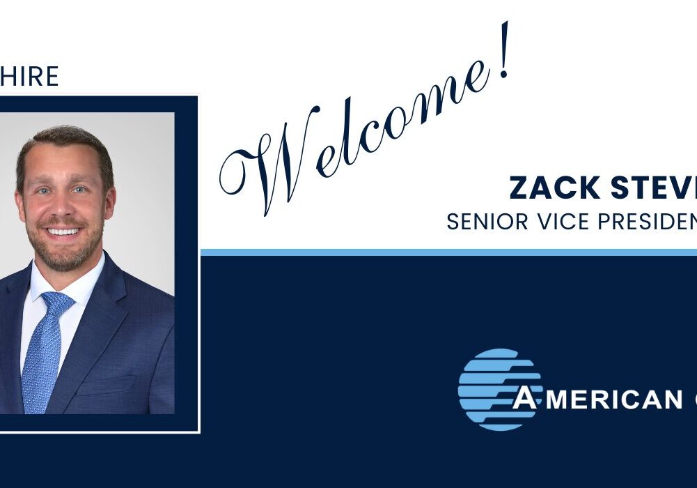 Welcome Zack Stevens, new hire at American Global.