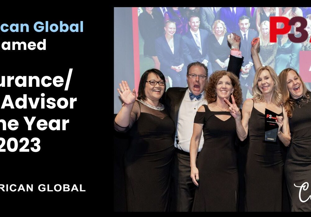 American Global wins insurance/risk advisor award.