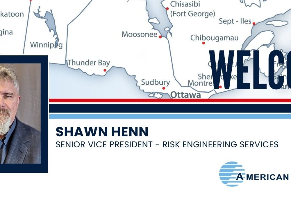 Shawn Henn, Senior Vice President, Canada map.