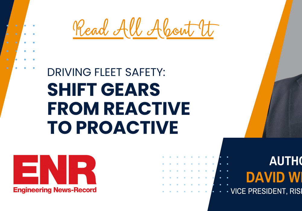 ENR article on fleet safety and proactive measures.