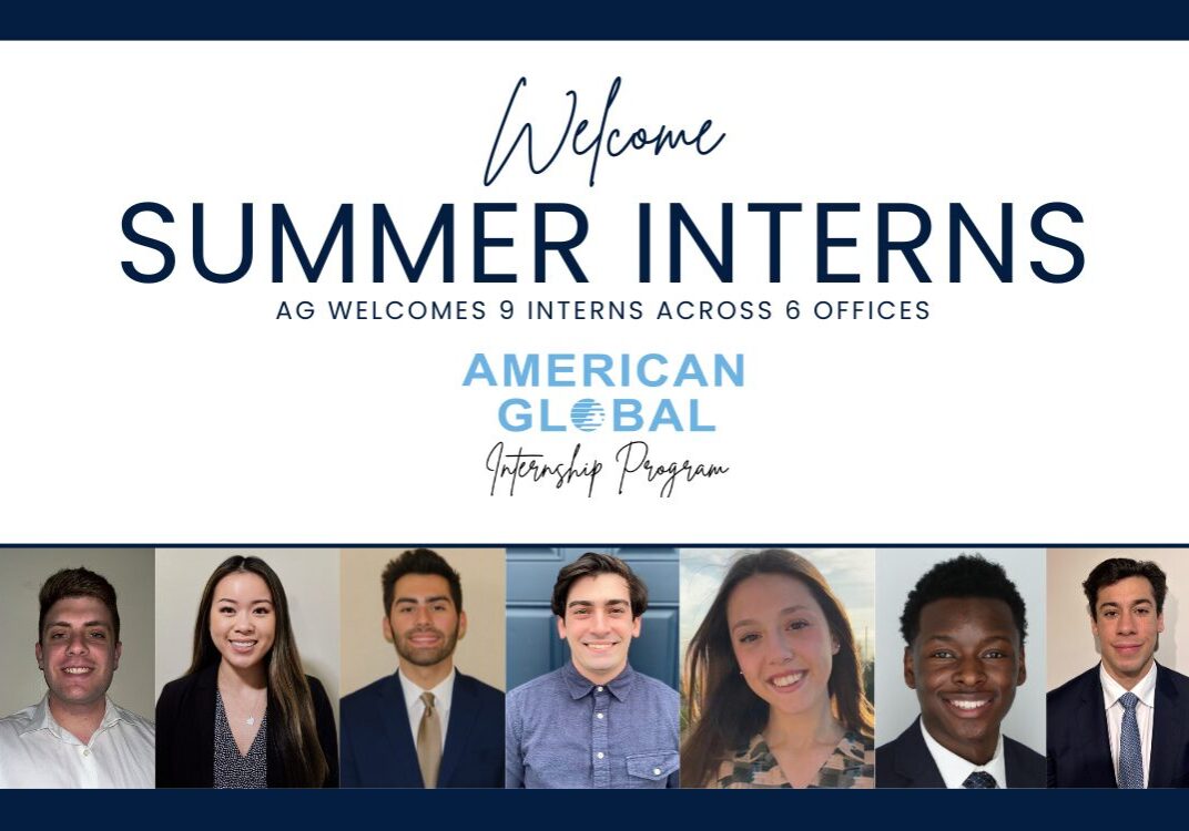 Welcome American Global summer interns.