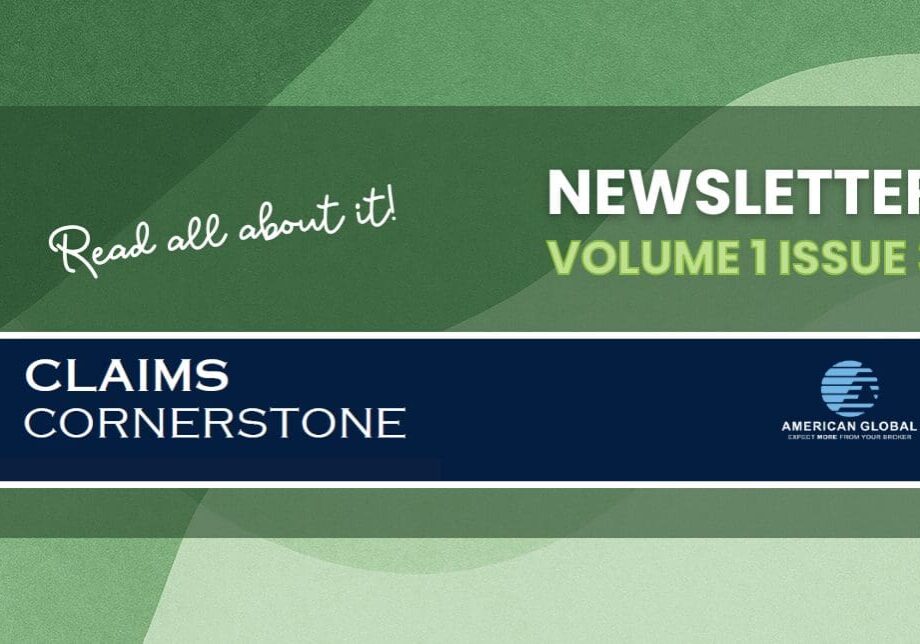 Newsletter cover, Volume 1 Issue 3.